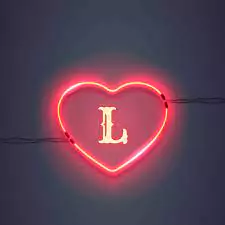 heart l name dp